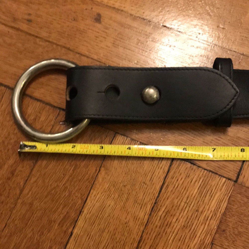 Black Leather Belt